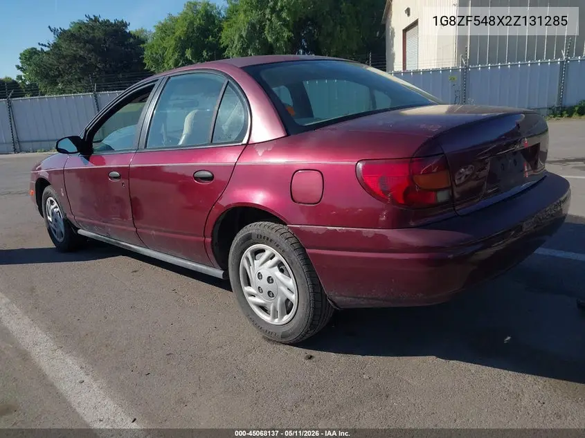 2002 Saturn S-Series Sl VIN: 1G8ZF548X2Z131285 Lot: 45068137