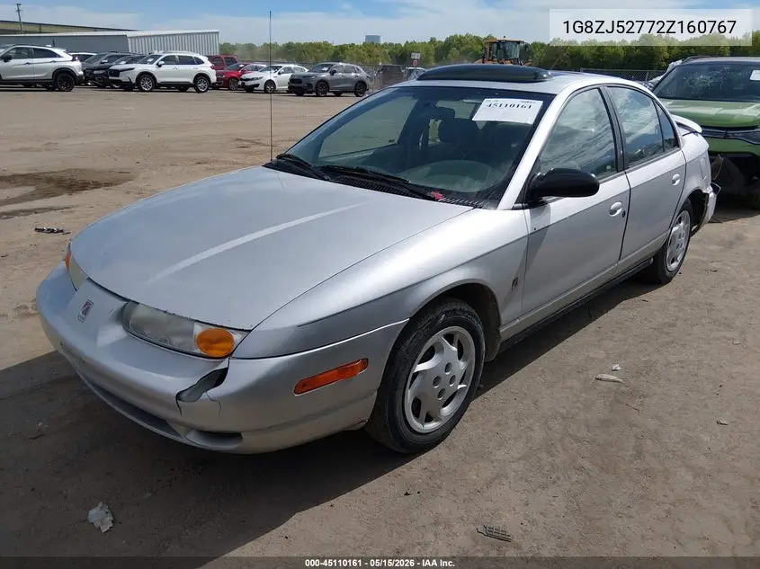 2002 Saturn S-Series Sl2 VIN: 1G8ZJ52772Z160767 Lot: 45110161