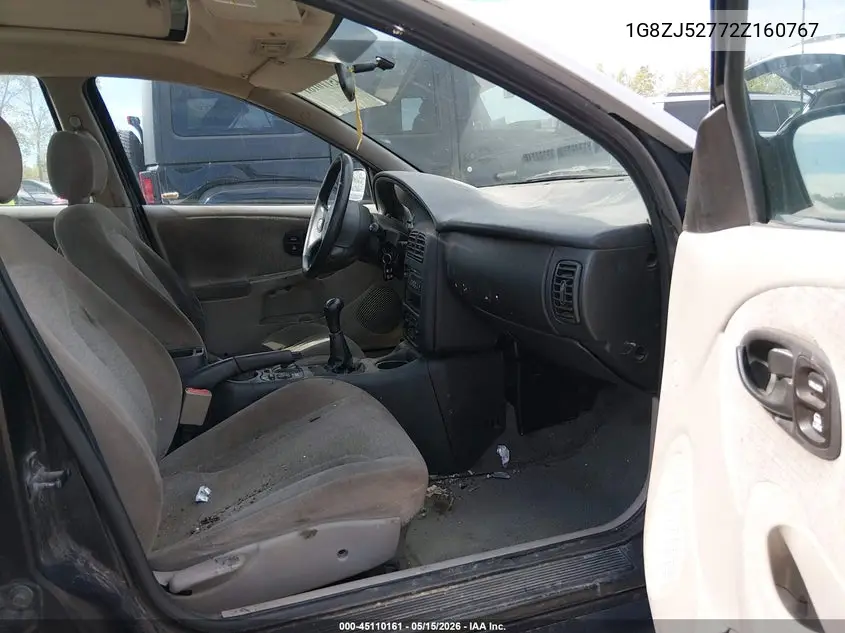2002 Saturn S-Series Sl2 VIN: 1G8ZJ52772Z160767 Lot: 45110161