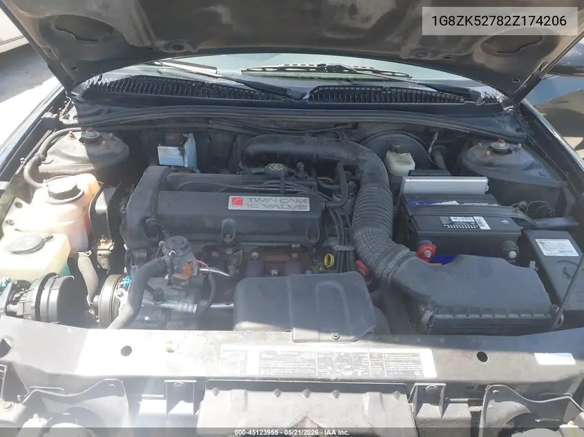 2002 Saturn S-Series Sl2 VIN: 1G8ZK52782Z174206 Lot: 45123955