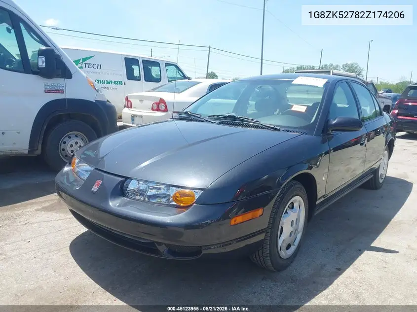 2002 Saturn S-Series Sl2 VIN: 1G8ZK52782Z174206 Lot: 45123955