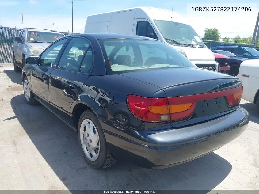 2002 Saturn S-Series Sl2 VIN: 1G8ZK52782Z174206 Lot: 45123955