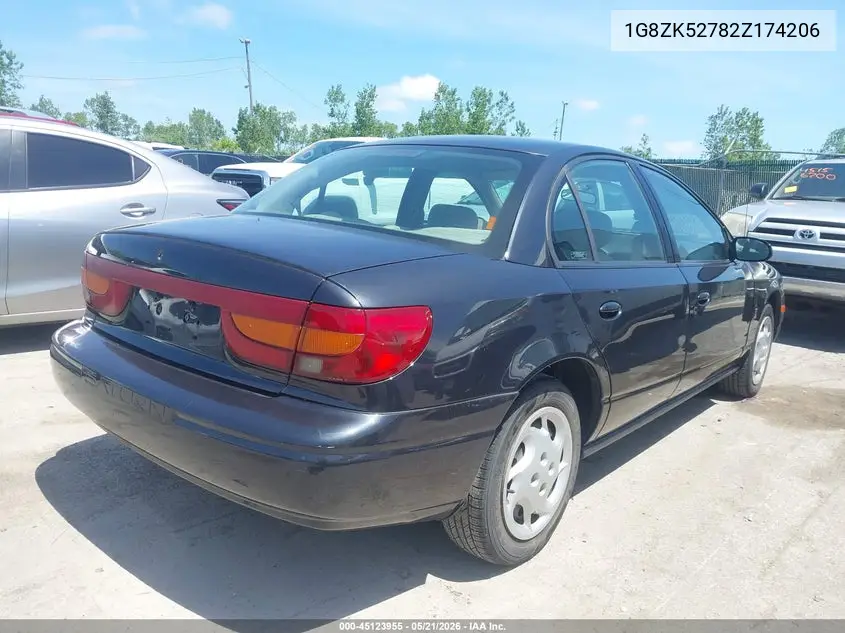 2002 Saturn S-Series Sl2 VIN: 1G8ZK52782Z174206 Lot: 45123955