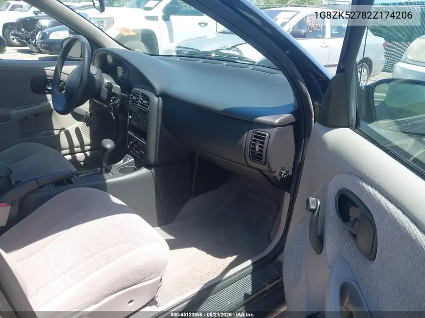 2002 Saturn S-Series Sl2 VIN: 1G8ZK52782Z174206 Lot: 45123955