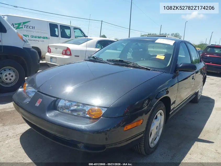 2002 Saturn S-Series Sl2 VIN: 1G8ZK52782Z174206 Lot: 45123955