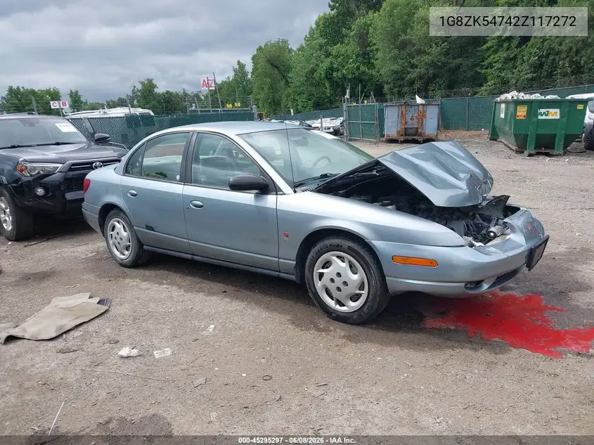 2002 Saturn S-Series Sl2 VIN: 1G8ZK54742Z117272 Lot: 45295297