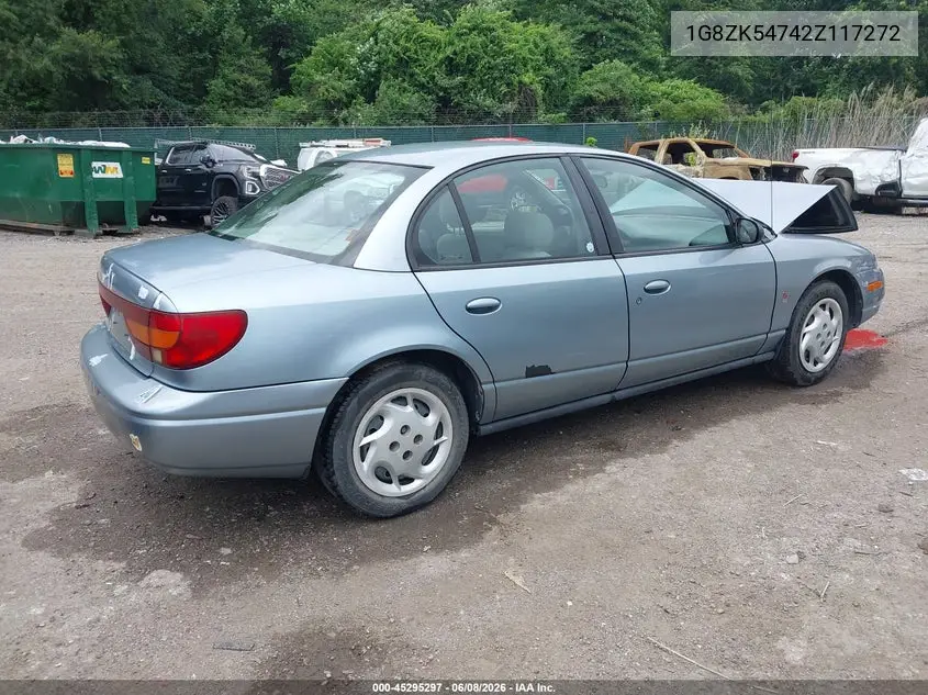 2002 Saturn S-Series Sl2 VIN: 1G8ZK54742Z117272 Lot: 45295297