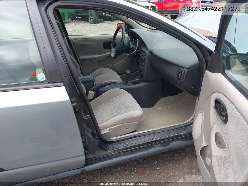 2002 Saturn S-Series Sl2 VIN: 1G8ZK54742Z117272 Lot: 45295297