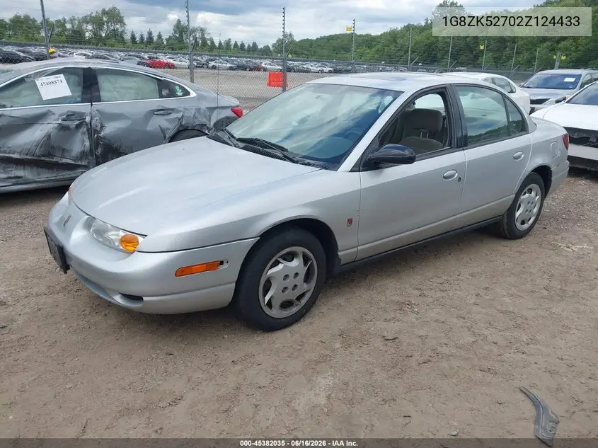 2002 Saturn S-Series Sl2 VIN: 1G8ZK52702Z124433 Lot: 45382035