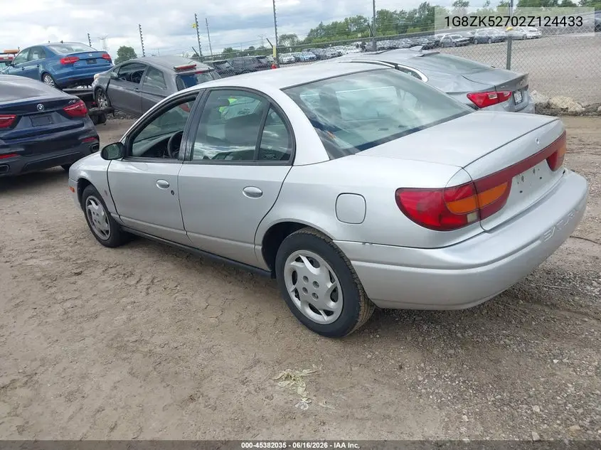 2002 Saturn S-Series Sl2 VIN: 1G8ZK52702Z124433 Lot: 45382035