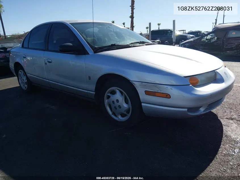 2002 Saturn S-Series Sl2 VIN: 1G8ZK52762Z208031 Lot: 45383728