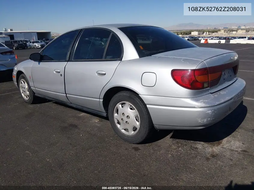2002 Saturn S-Series Sl2 VIN: 1G8ZK52762Z208031 Lot: 45383728