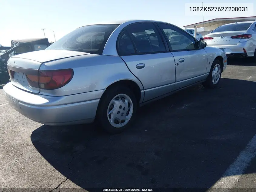 2002 Saturn S-Series Sl2 VIN: 1G8ZK52762Z208031 Lot: 45383728