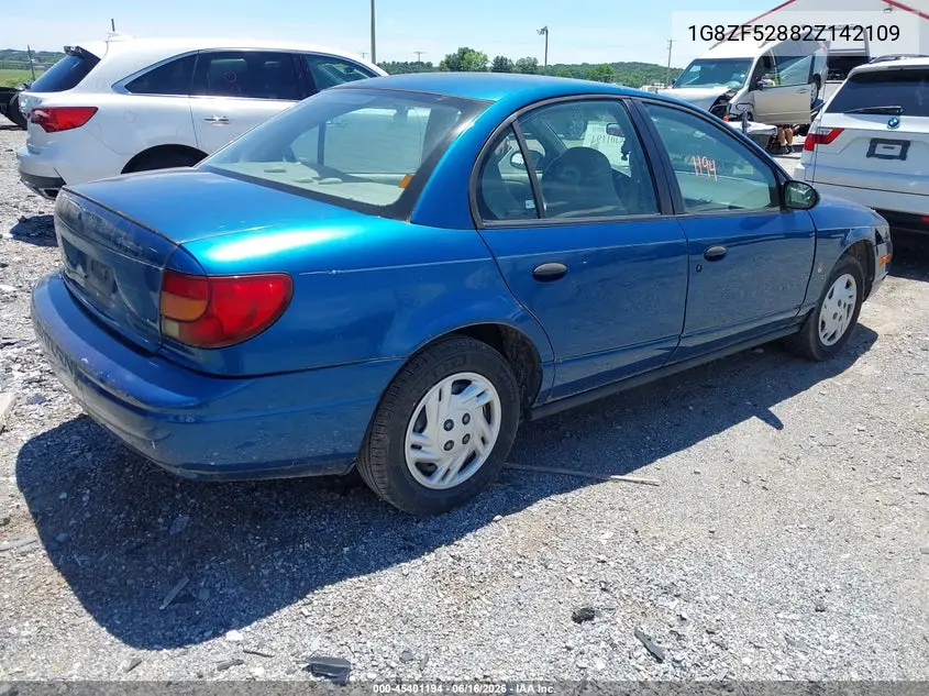 2002 Saturn S-Series Sl VIN: 1G8ZF52882Z142109 Lot: 45401194