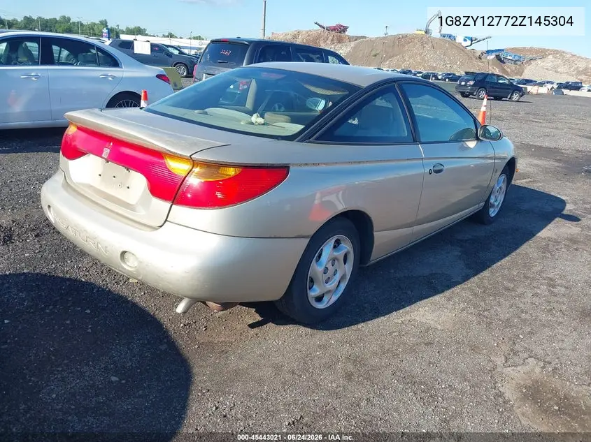 2002 Saturn S-Series Sc2 VIN: 1G8ZY12772Z145304 Lot: 45443021