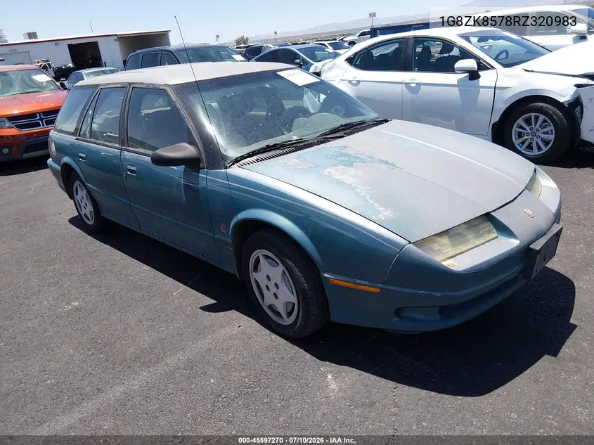 1994 Saturn Sw2 VIN: 1G8ZK8578RZ320983 Lot: 45597270