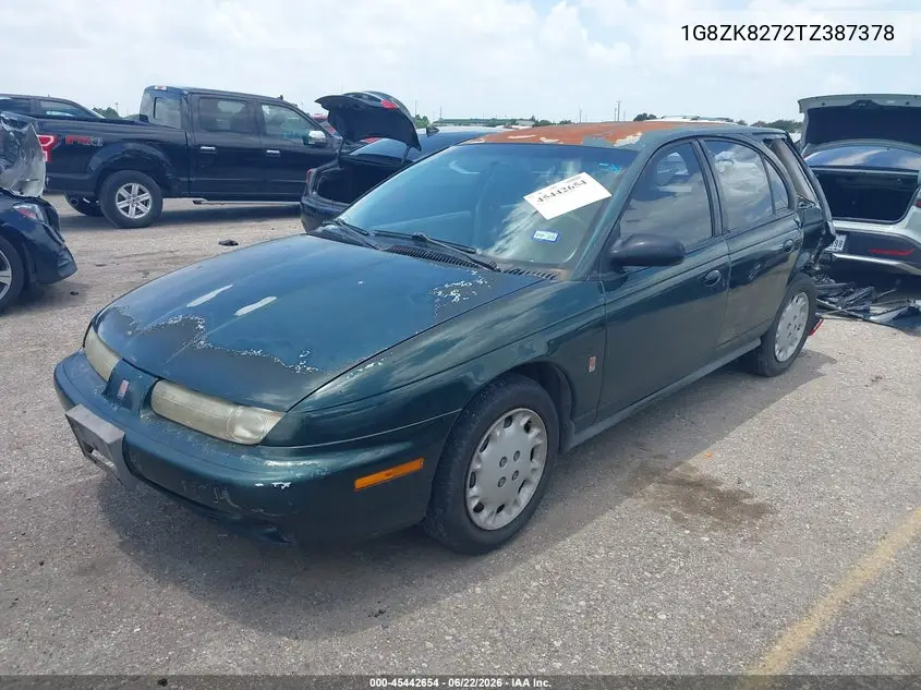 1996 Saturn Sw2 VIN: 1G8ZK8272TZ387378 Lot: 45442654