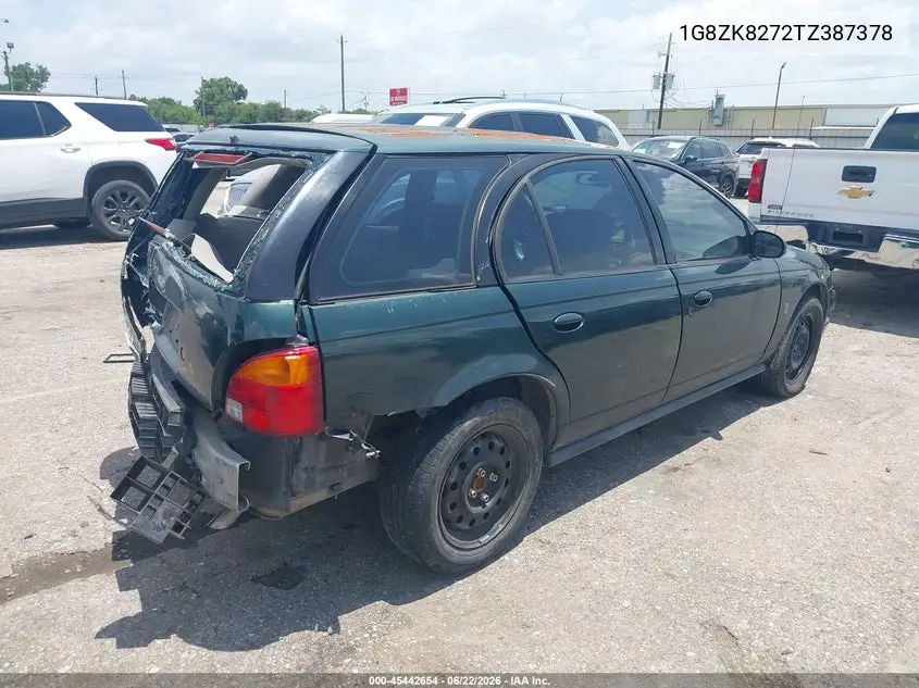 1996 Saturn Sw2 VIN: 1G8ZK8272TZ387378 Lot: 45442654