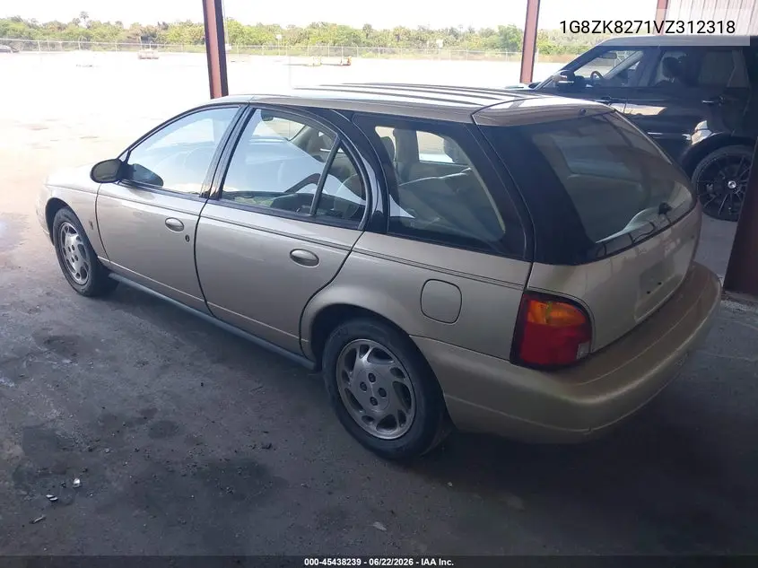1997 Saturn Sw Sw2 VIN: 1G8ZK8271VZ312318 Lot: 45438239