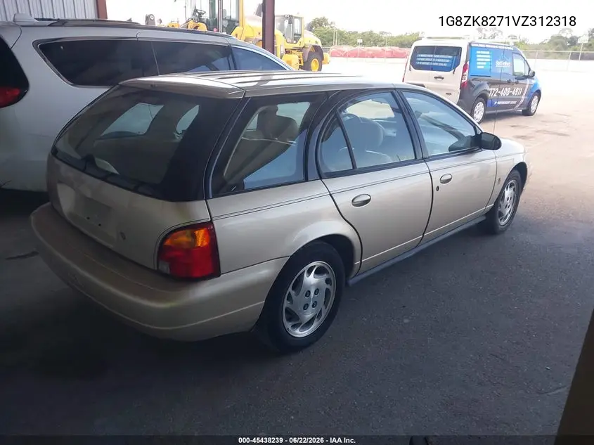 1997 Saturn Sw Sw2 VIN: 1G8ZK8271VZ312318 Lot: 45438239