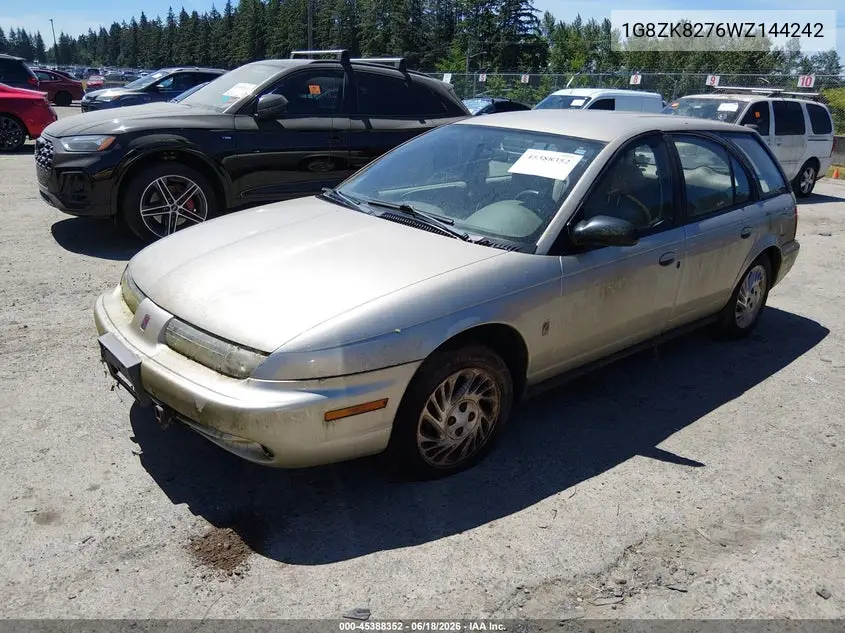1998 Saturn Sw2 VIN: 1G8ZK8276WZ144242 Lot: 45388352