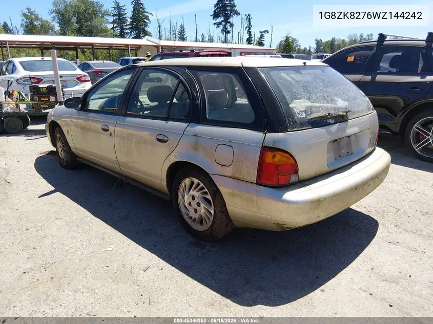 1998 Saturn Sw2 VIN: 1G8ZK8276WZ144242 Lot: 45388352