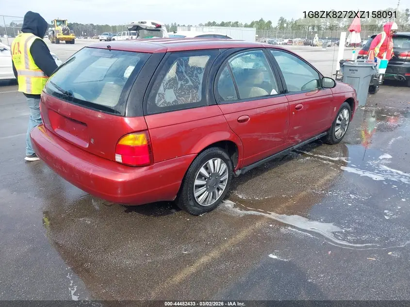 1999 Saturn Sw2 VIN: 1G8ZK8272XZ158091 Lot: 44482433