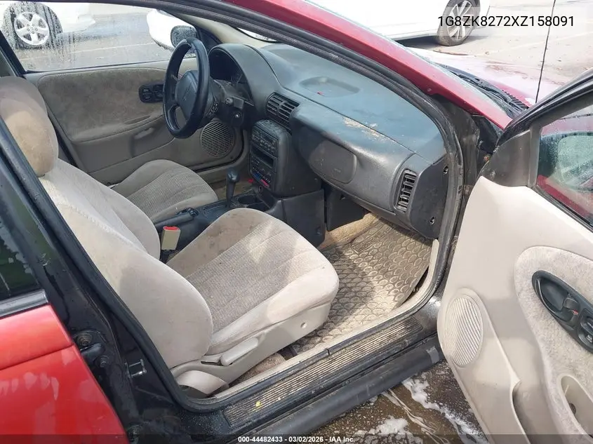 1999 Saturn Sw2 VIN: 1G8ZK8272XZ158091 Lot: 44482433