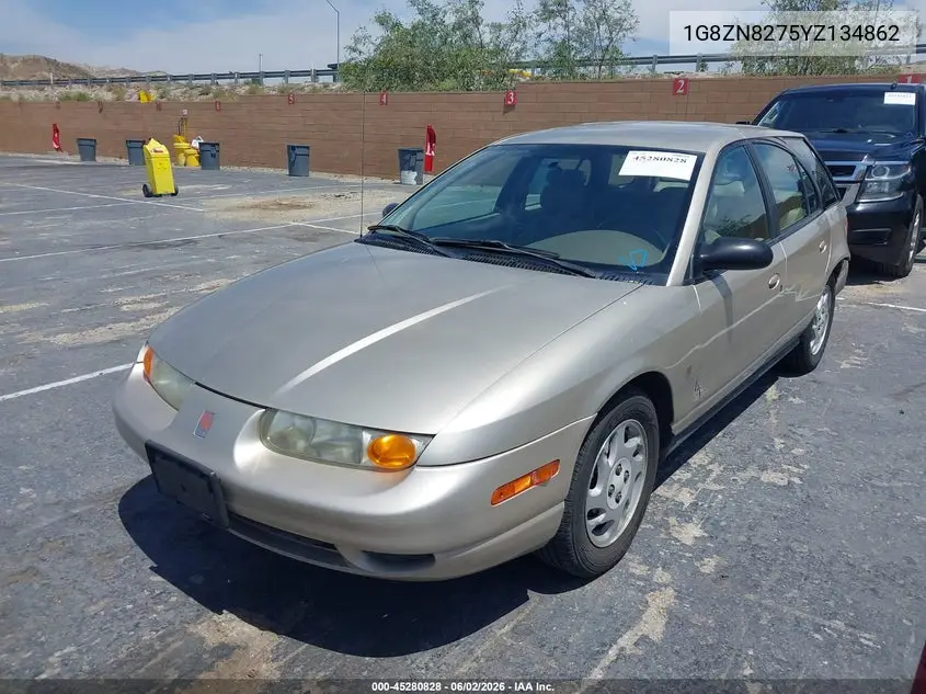 2000 Saturn Sw2 VIN: 1G8ZN8275YZ134862 Lot: 45280828