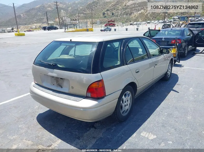 2000 Saturn Sw2 VIN: 1G8ZN8275YZ134862 Lot: 45280828