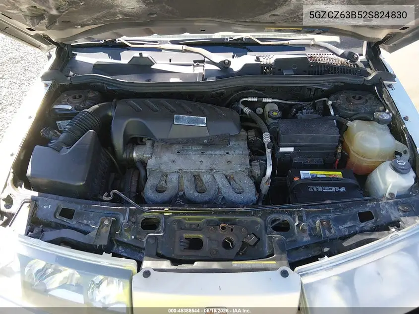 2002 Saturn Vue V6 VIN: 5GZCZ63B52S824830 Lot: 45388544
