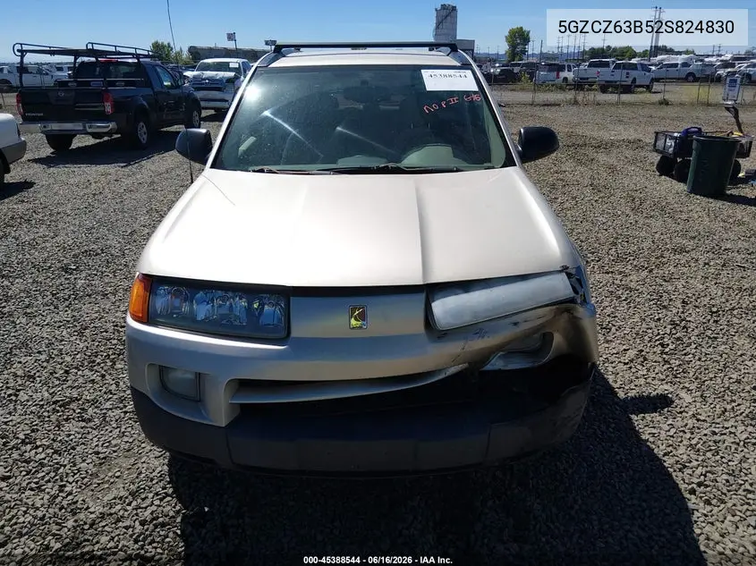 2002 Saturn Vue V6 VIN: 5GZCZ63B52S824830 Lot: 45388544