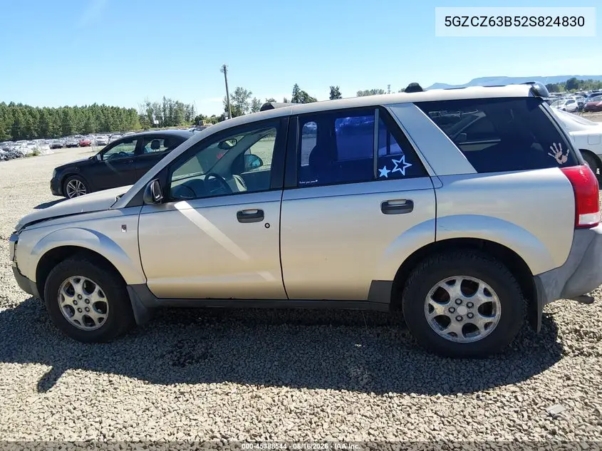 2002 Saturn Vue V6 VIN: 5GZCZ63B52S824830 Lot: 45388544