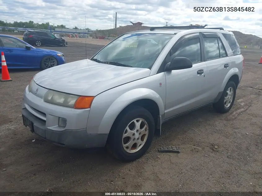 2003 Saturn Vue V6 VIN: 5GZCZ63B13S845482 Lot: 45138823