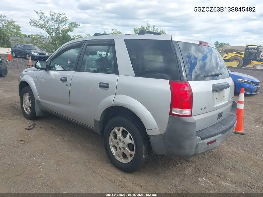 2003 Saturn Vue V6 VIN: 5GZCZ63B13S845482 Lot: 45138823