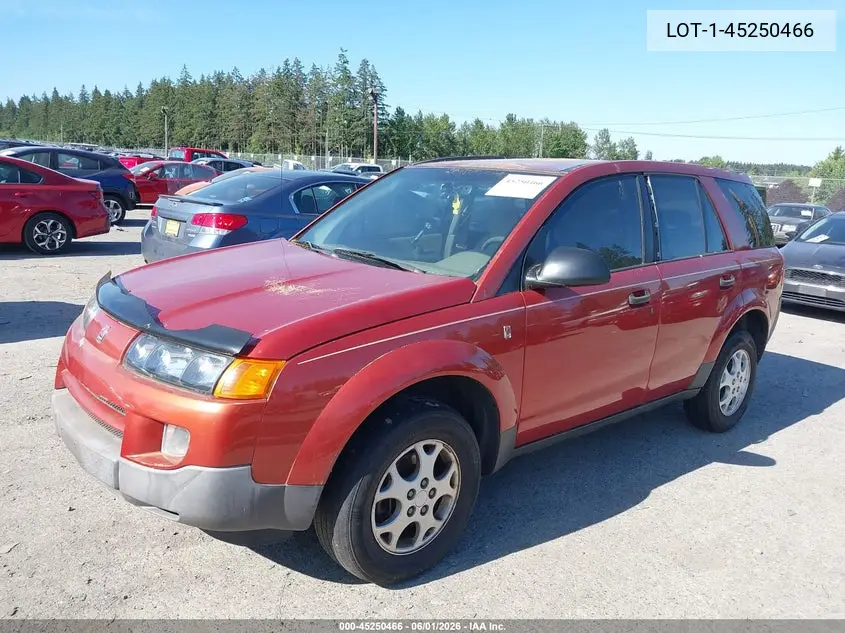 2003 Saturn Vue V6 VIN: 5GZCZ63B73S884562 Lot: 45250466