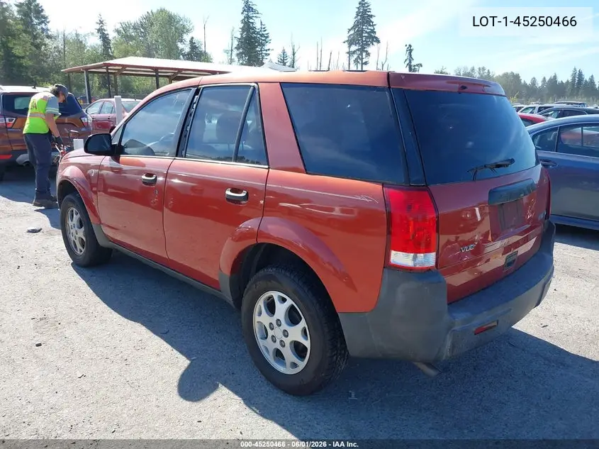 2003 Saturn Vue V6 VIN: 5GZCZ63B73S884562 Lot: 45250466