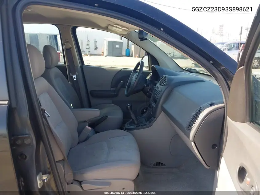 2003 Saturn Vue 4 Cyl VIN: 5GZCZ23D93S898621 Lot: 45298714