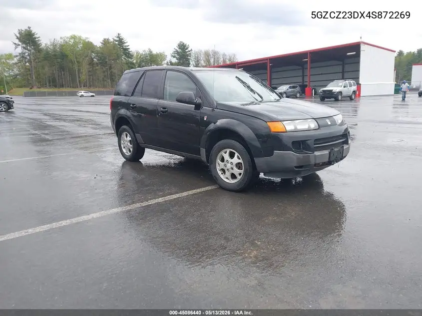 2004 Saturn Vue 4 Cyl VIN: 5GZCZ23DX4S872269 Lot: 45086440