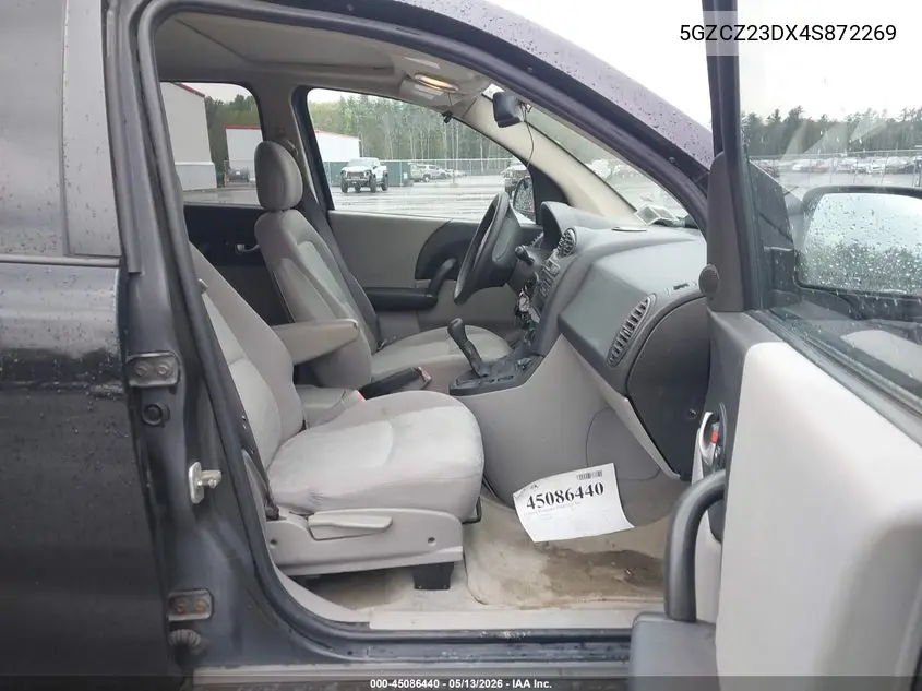 2004 Saturn Vue 4 Cyl VIN: 5GZCZ23DX4S872269 Lot: 45086440