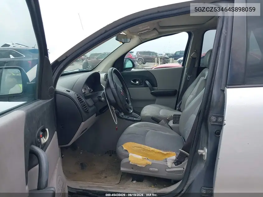 2004 Saturn Vue V6 VIN: 5GZCZ53464S898059 Lot: 45430426