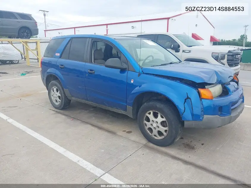 2004 Saturn Vue 4 Cyl VIN: 5GZCZ23D14S884553 Lot: 45490835