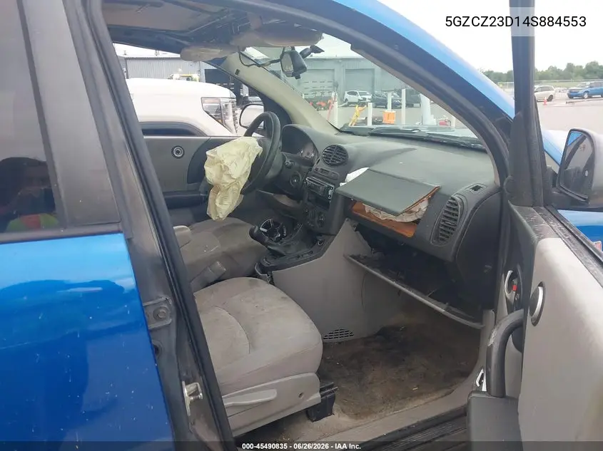 2004 Saturn Vue 4 Cyl VIN: 5GZCZ23D14S884553 Lot: 45490835