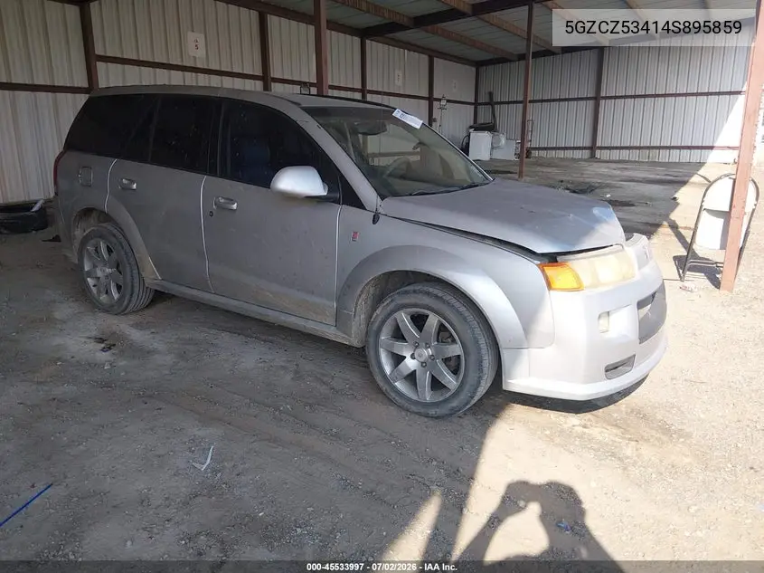 2004 Saturn Vue V6 VIN: 5GZCZ53414S895859 Lot: 45533997