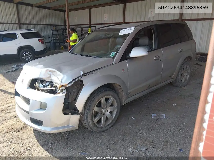 2004 Saturn Vue V6 VIN: 5GZCZ53414S895859 Lot: 45533997
