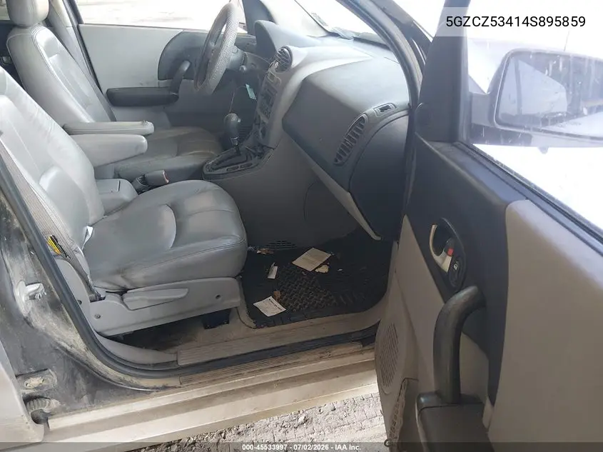 2004 Saturn Vue V6 VIN: 5GZCZ53414S895859 Lot: 45533997
