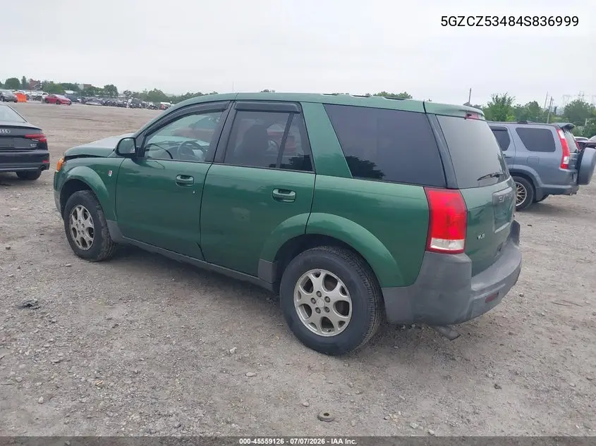 2004 Saturn Vue V6 VIN: 5GZCZ53484S836999 Lot: 45559126