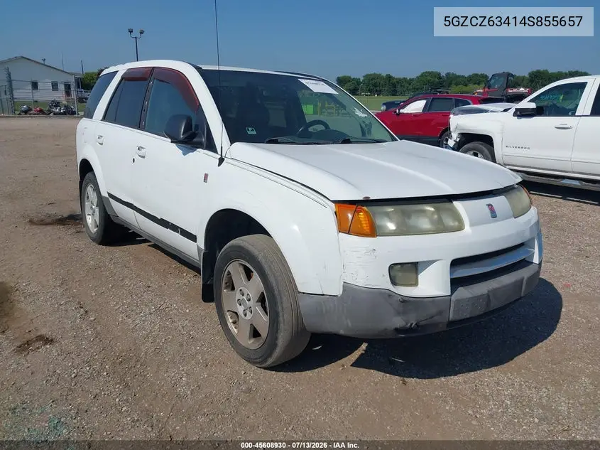 2004 Saturn Vue V6 VIN: 5GZCZ63414S855657 Lot: 45608930