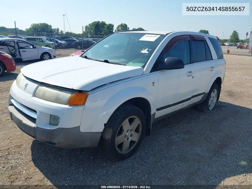 2004 Saturn Vue V6 VIN: 5GZCZ63414S855657 Lot: 45608930