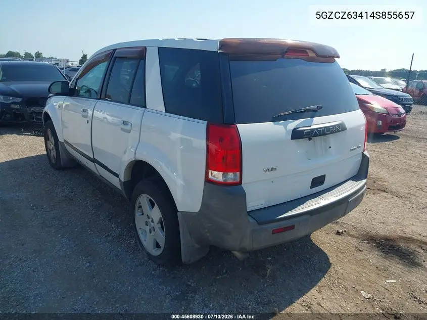 2004 Saturn Vue V6 VIN: 5GZCZ63414S855657 Lot: 45608930
